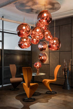Solara Pendant Lamp Blown Glass Irregular Cluster Sculptural - Letslighting