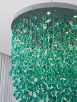 Veshaa Postmodern Luxury Stone Crystal Chandelier - Lamp Outdoor