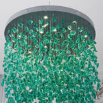 Veshaa Postmodern Luxury Stone Crystal Chandelier - Lamp Outdoor