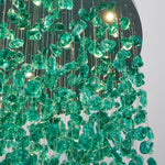 Veshaa Postmodern Luxury Stone Crystal Chandelier - Lamp Outdoor