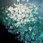 Veshaa Postmodern Luxury Stone Crystal Chandelier - Lamp Outdoor