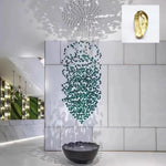 Veshaa Postmodern Luxury Stone Crystal Chandelier - Lamp Outdoor
