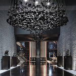 Veshaa Postmodern Luxury Stone Crystal Chandelier - Lamp Outdoor