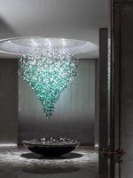 Veshaa Postmodern Luxury Stone Crystal Chandelier - Lamp Outdoor