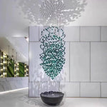 Veshaa Postmodern Luxury Stone Crystal Chandelier - Lamp Outdoor
