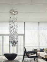 Veshaa Postmodern Luxury Stone Crystal Chandelier - Lamp Outdoor