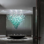 Veshaa Postmodern Luxury Stone Crystal Chandelier - Lamp Outdoor
