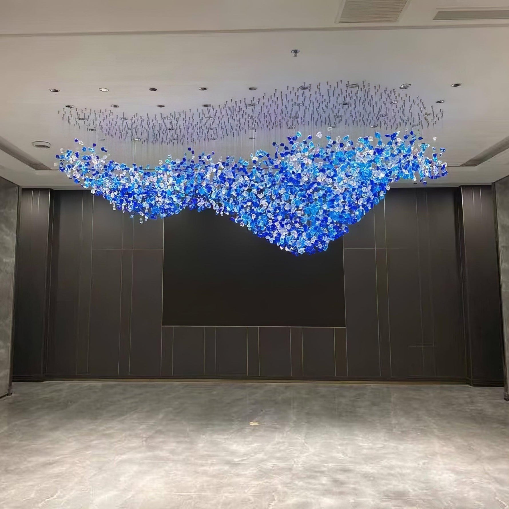 Veshaa Postmodern Luxury Stone Crystal Chandelier - Lamp Outdoor
