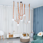 Multiple Belt Art Pendant Light - Lamp Outdoor