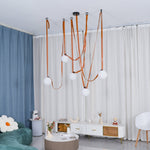 Multiple Belt Art Pendant Light - Lamp Outdoor