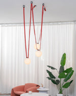 Multiple Belt Art Pendant Light - Lamp Outdoor