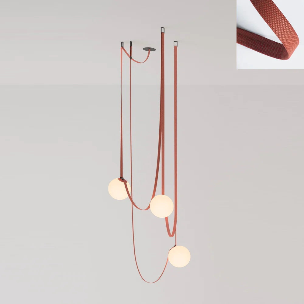 Multiple Belt Art Pendant Light - Lamp Outdoor