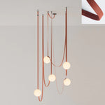 Multiple Belt Art Pendant Light - Lamp Outdoor