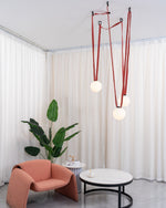 Multiple Belt Art Pendant Light - Lamp Outdoor