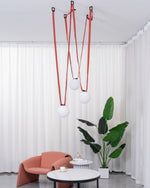 Multiple Belt Art Pendant Light - Lamp Outdoor