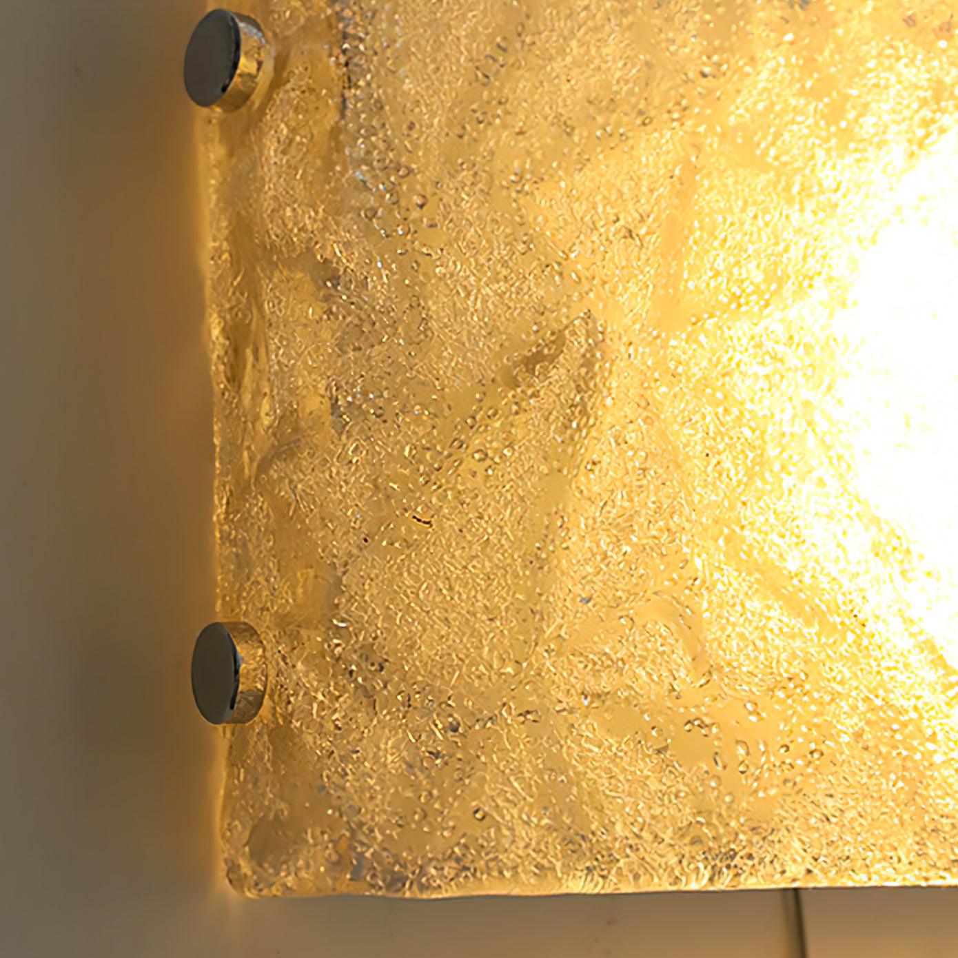 George Contemporary Glass Wall Light - Lamp Outdoor