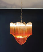 Evmararae Gradient Glass Chandelier - Lamp Outdoor