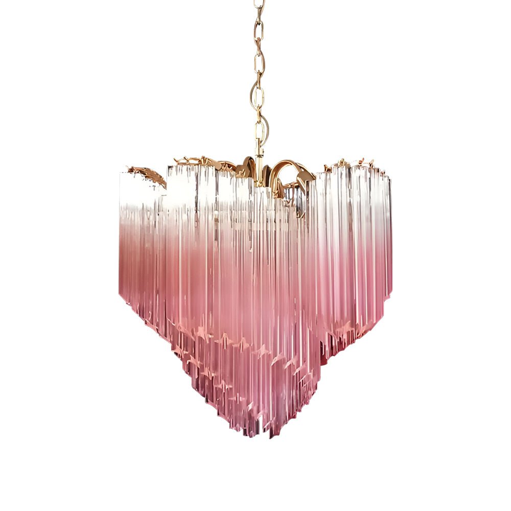 Evmararae Gradient Glass Chandelier - Lamp Outdoor