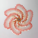 Evmararae Gradient Glass Chandelier - Lamp Outdoor
