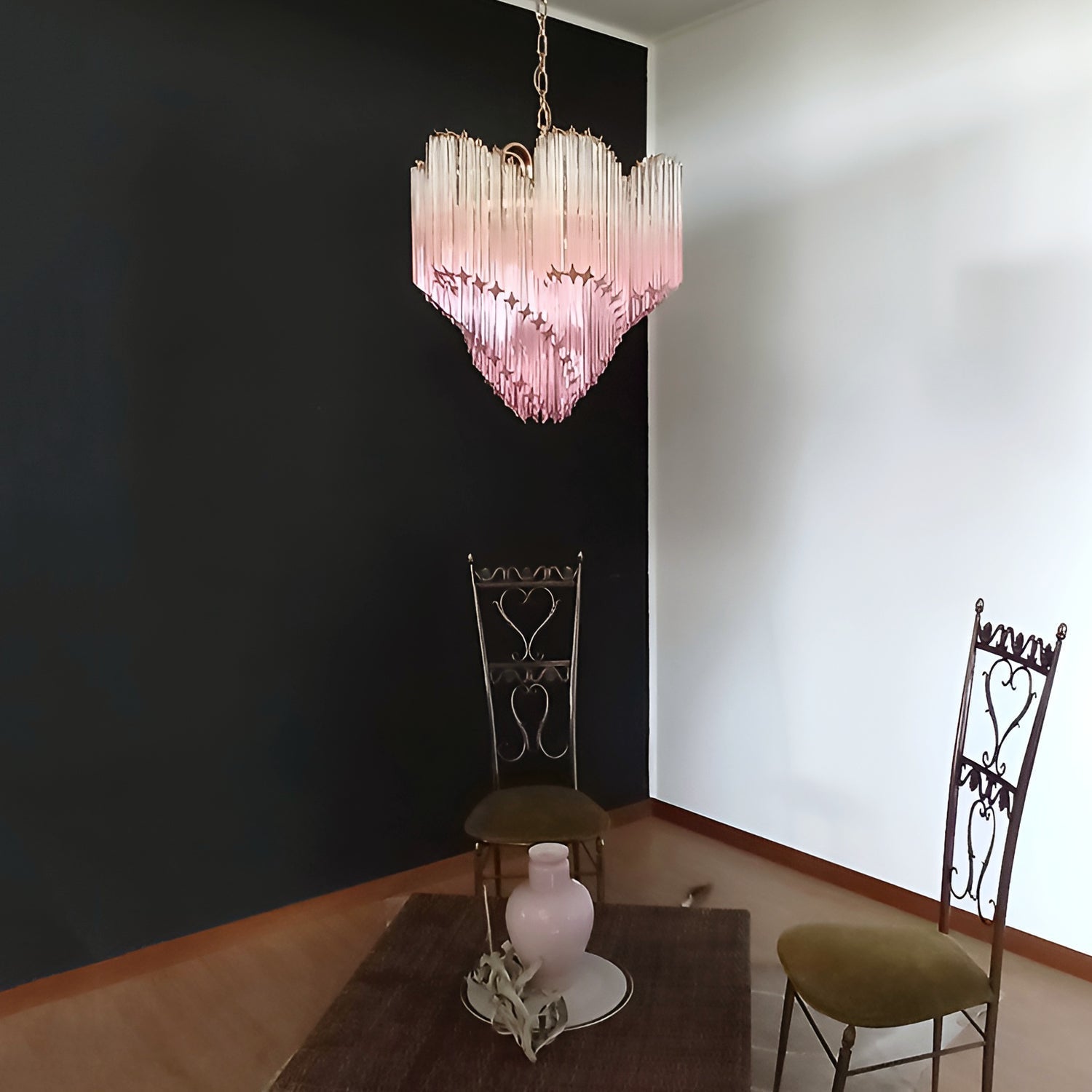 Evmararae Gradient Glass Chandelier - Lamp Outdoor