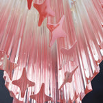Evmararae Gradient Glass Chandelier - Lamp Outdoor