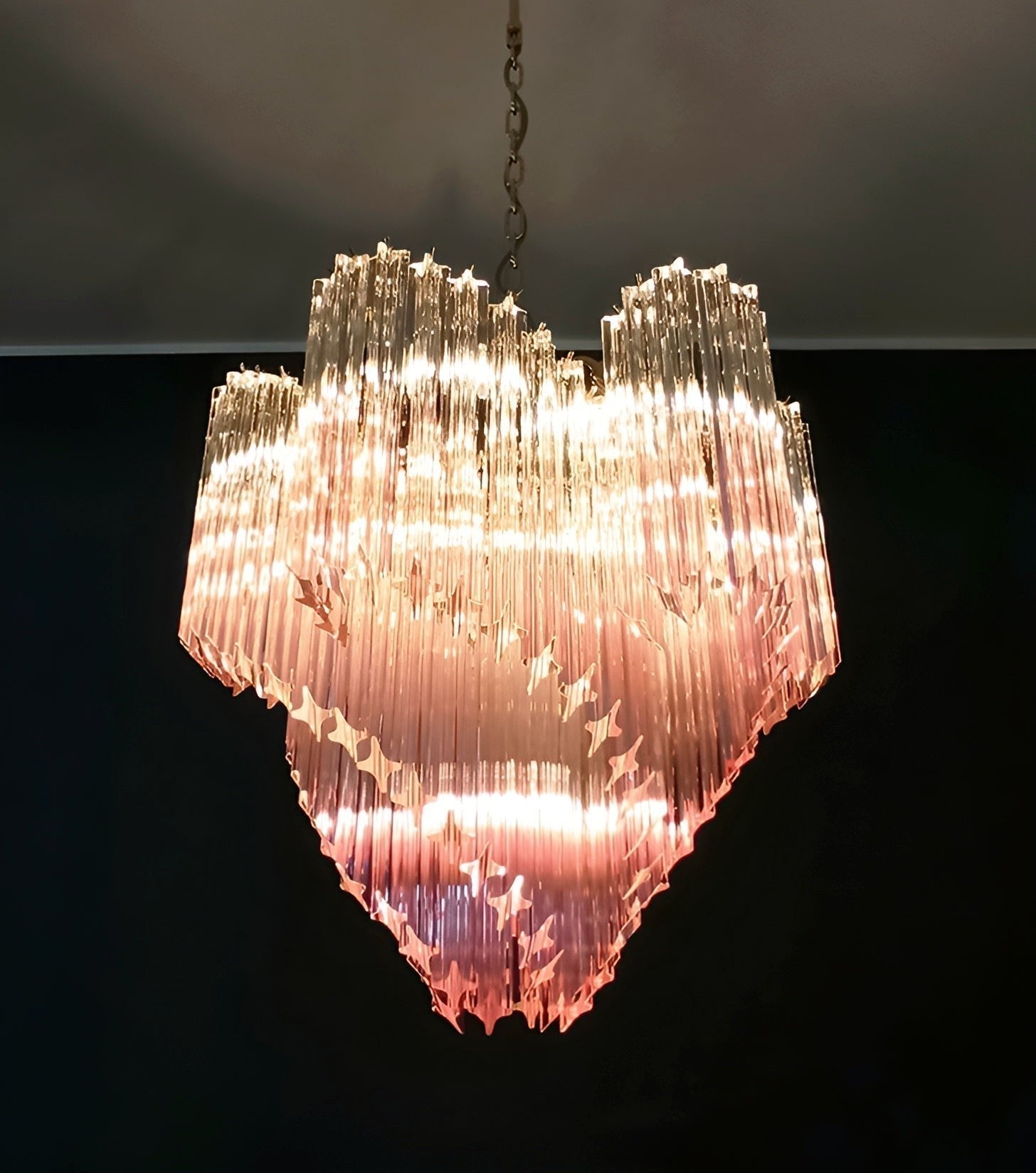 Evmararae Gradient Glass Chandelier - Lamp Outdoor