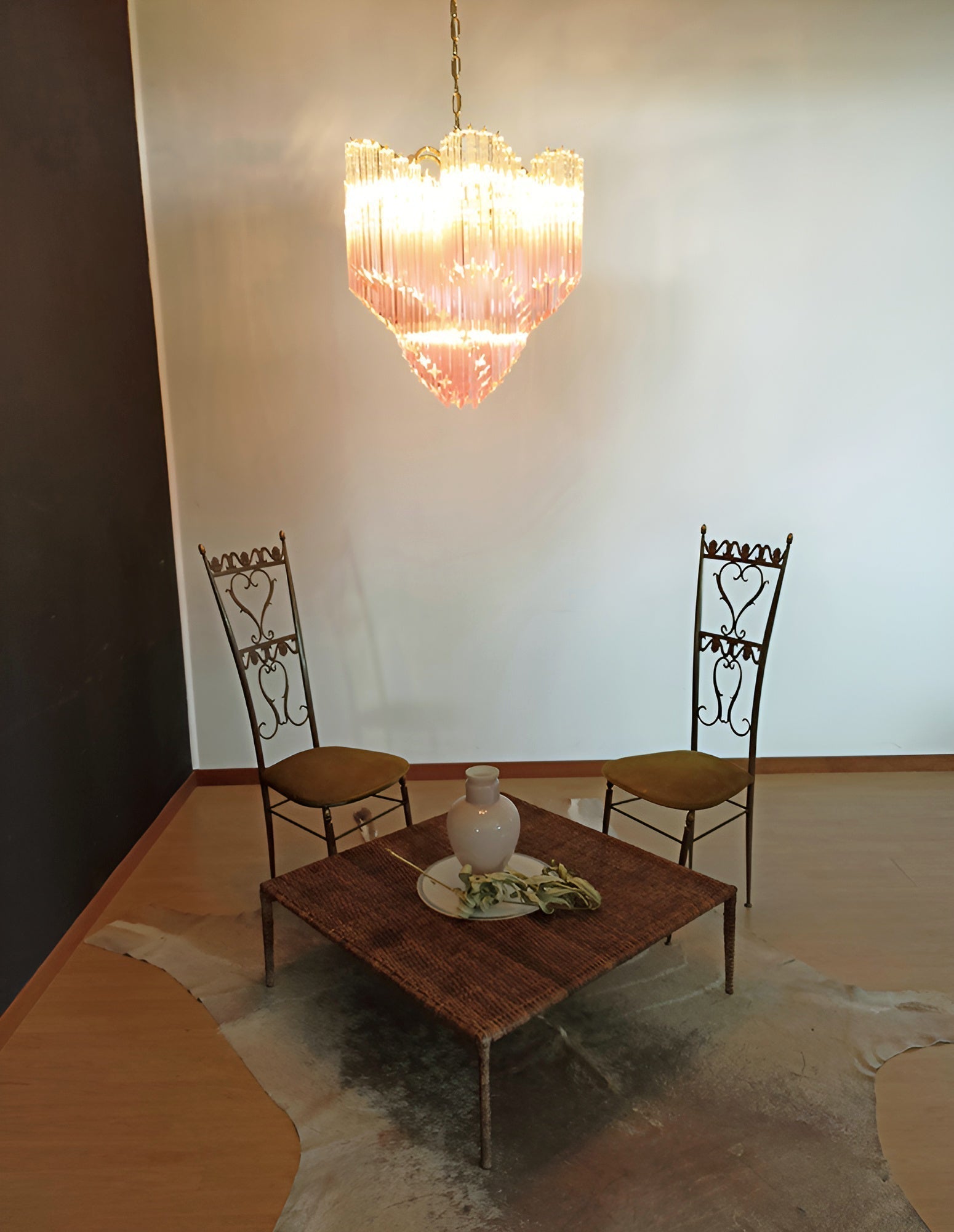 Evmararae Gradient Glass Chandelier - Lamp Outdoor