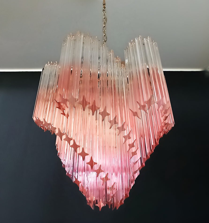 Evmararae Gradient Glass Chandelier - Lamp Outdoor