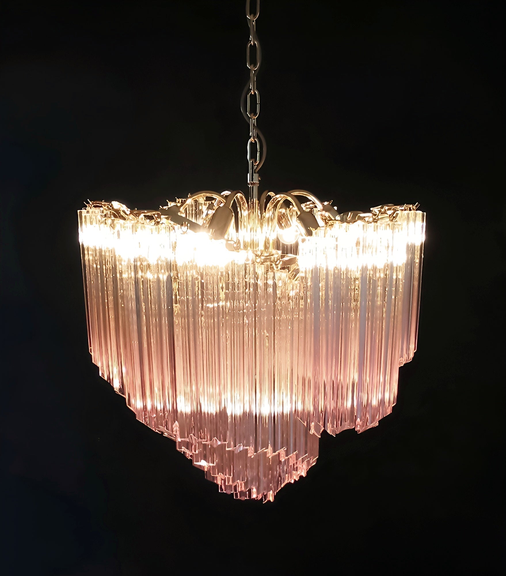 Evmararae Gradient Glass Chandelier - Lamp Outdoor