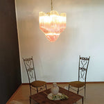 Evmararae Gradient Glass Chandelier - Lamp Outdoor