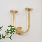 Vitalira Double Alabaster Wall Light - Lamp Outdoor