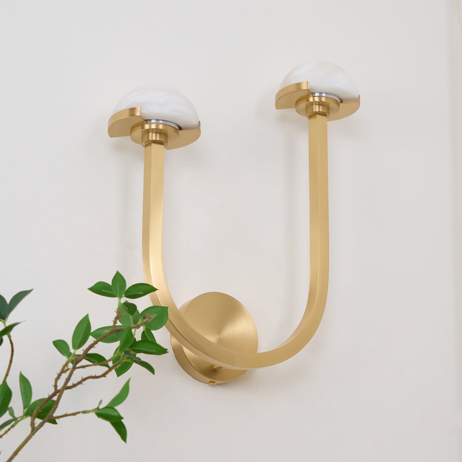 Vitalira Double Alabaster Wall Light - Lamp Outdoor