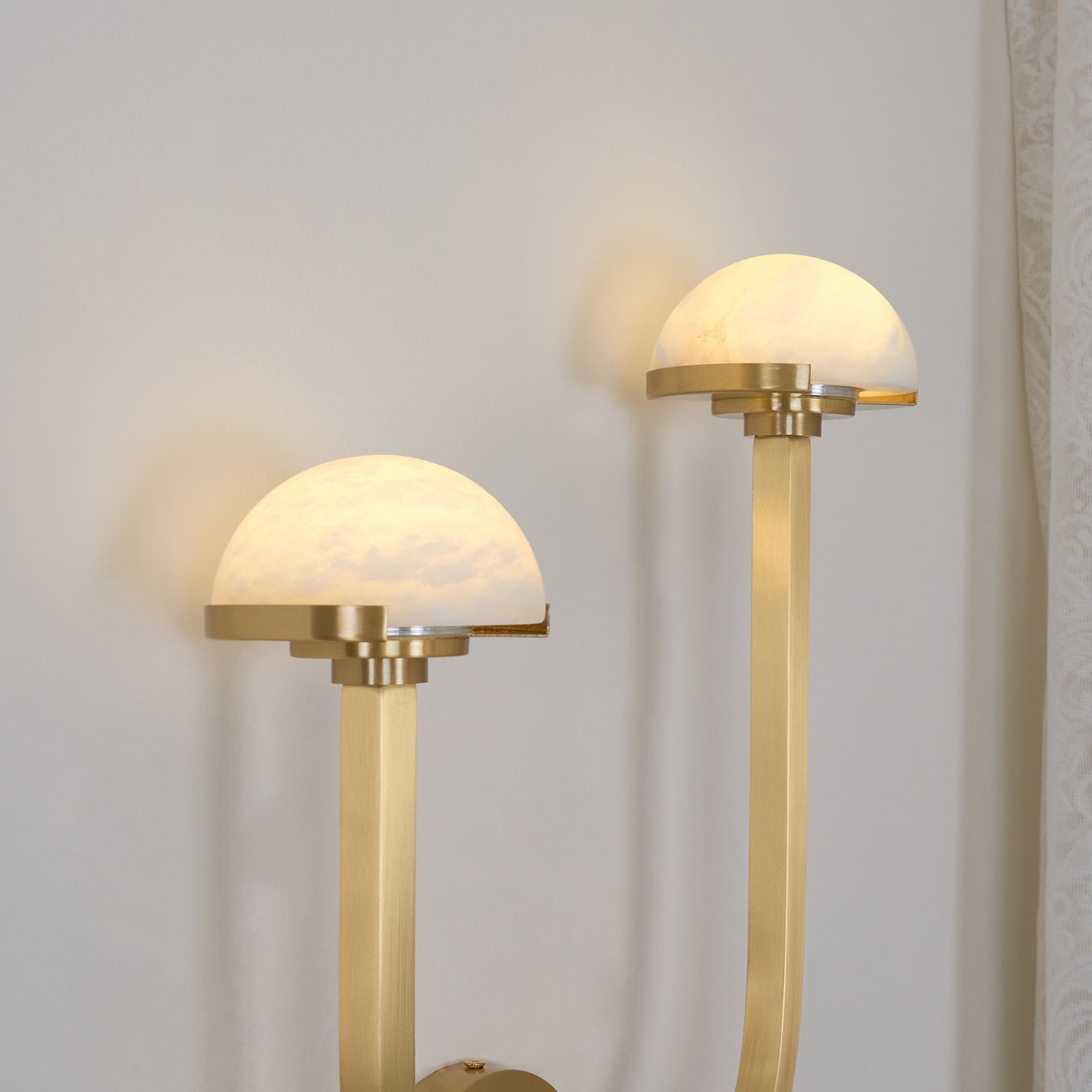 Vitalira Double Alabaster Wall Light - Lamp Outdoor