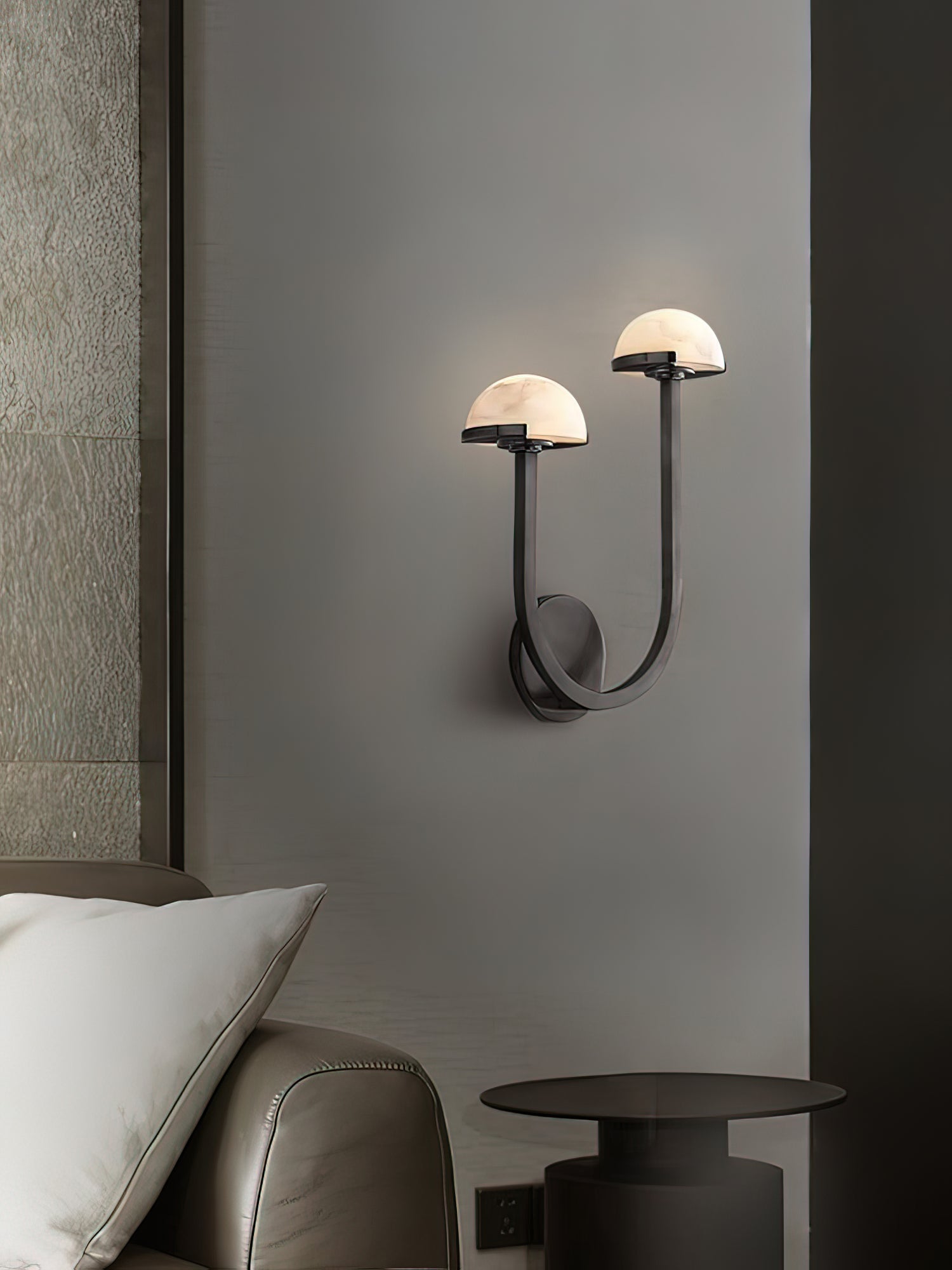Vitalira Double Alabaster Wall Light - Lamp Outdoor