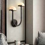 Vitalira Double Alabaster Wall Light - Lamp Outdoor