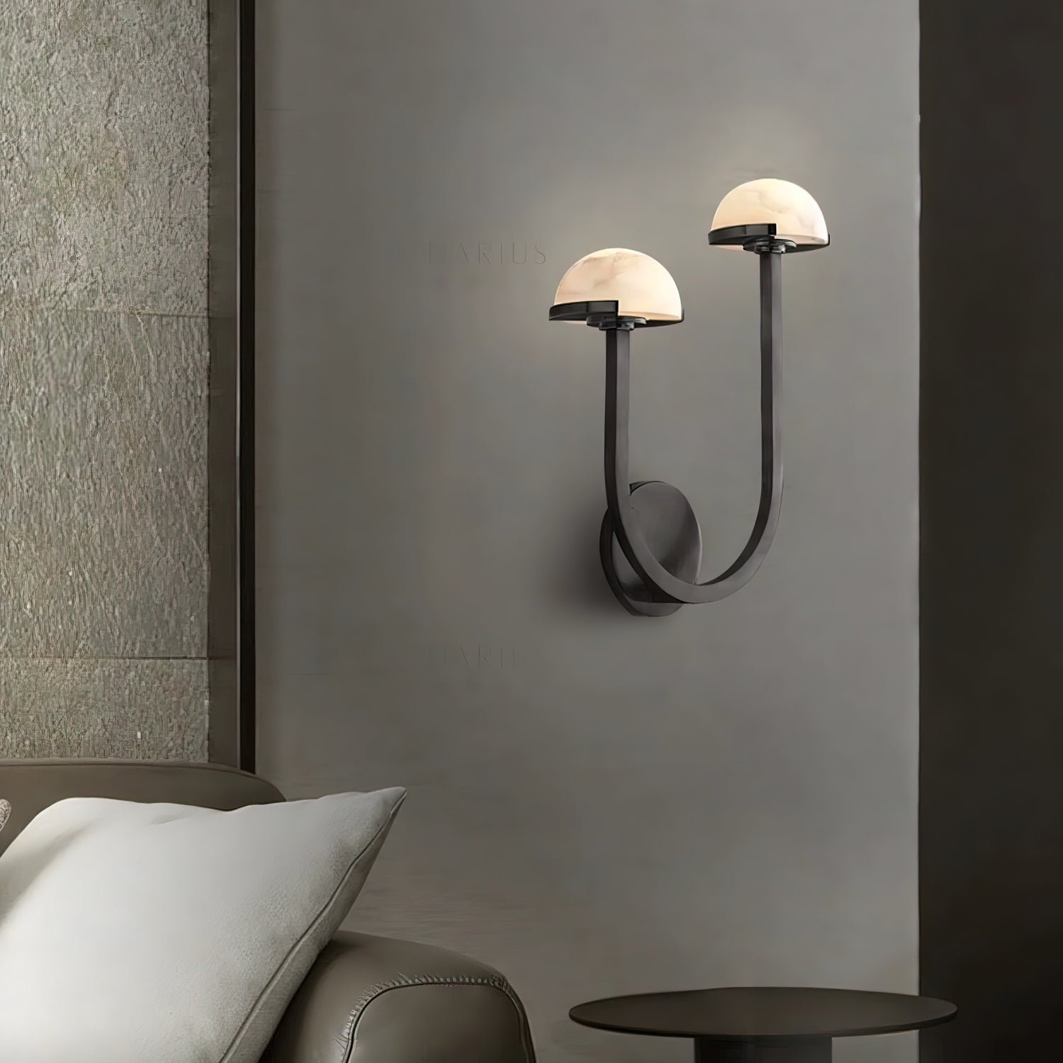 Vitalira Double Alabaster Wall Light - Lamp Outdoor