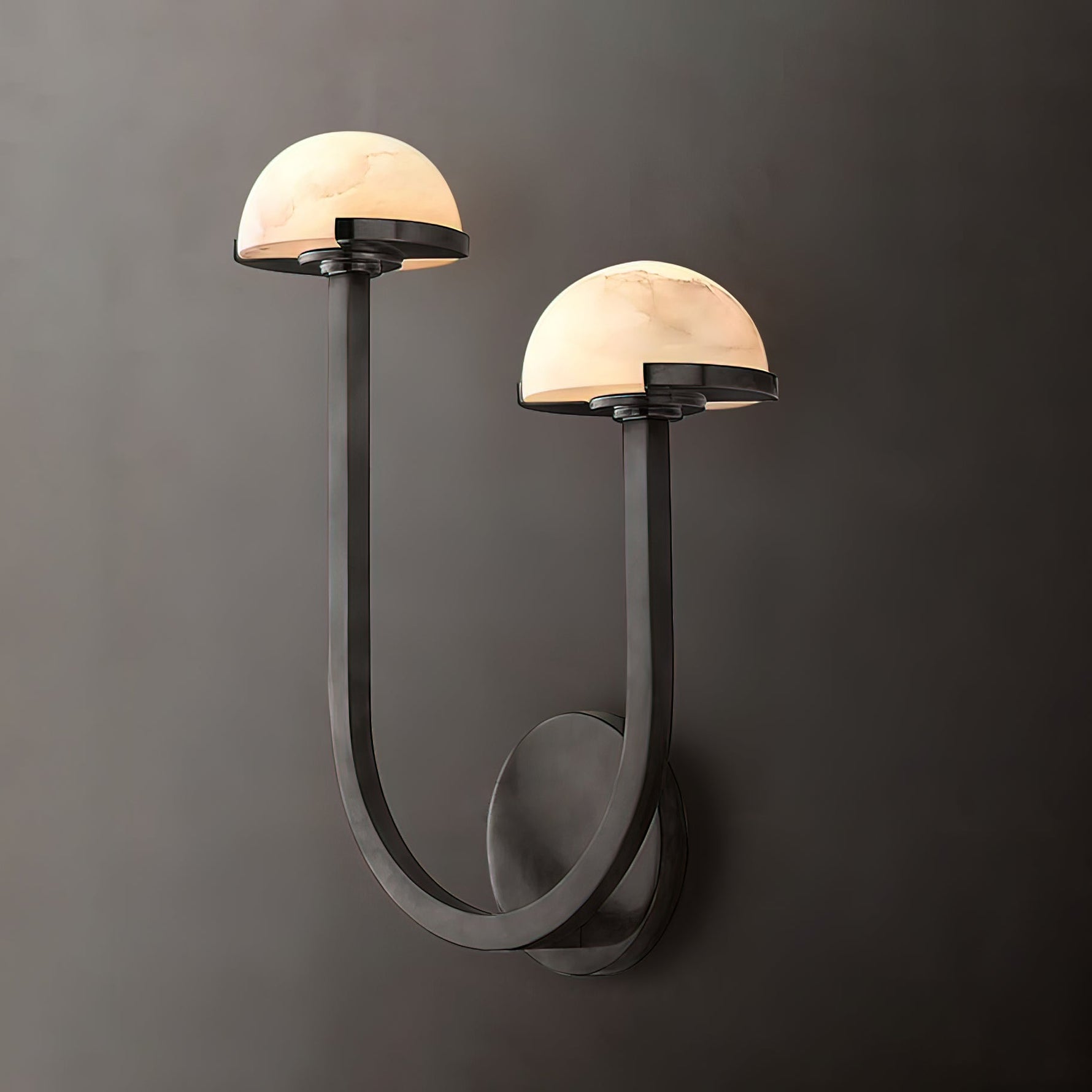 Vitalira Double Alabaster Wall Light - Lamp Outdoor