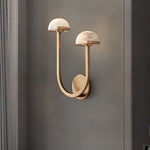 Vitalira Double Alabaster Wall Light - Lamp Outdoor