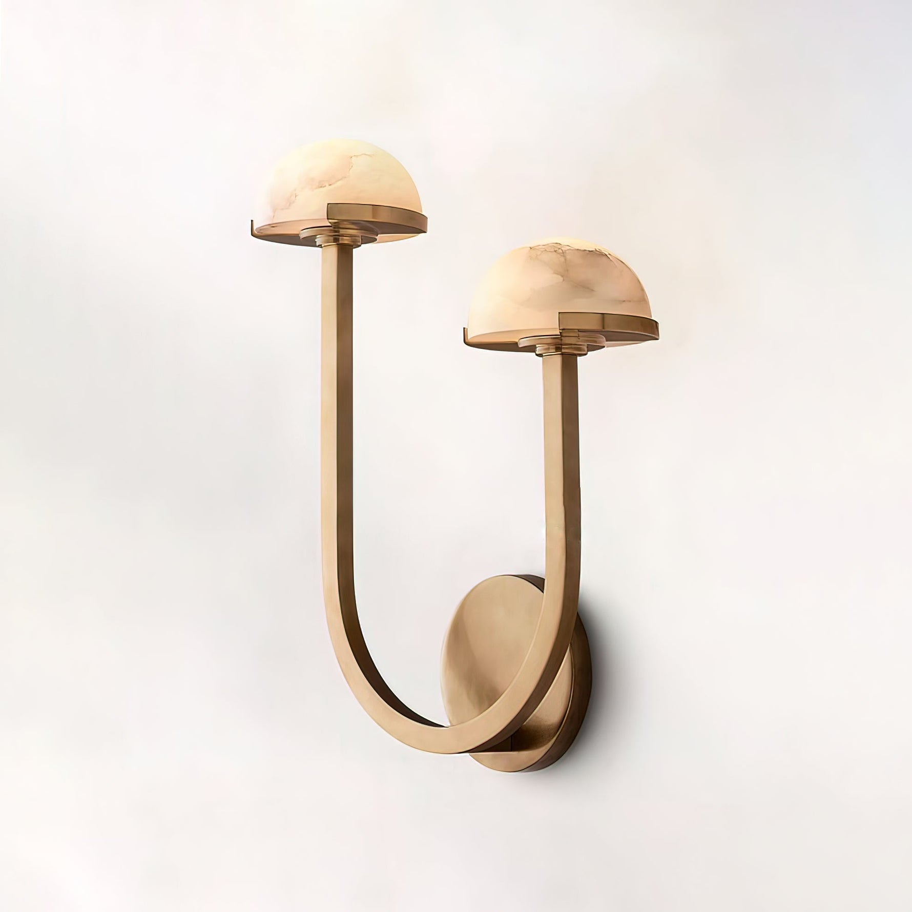 Vitalira Double Alabaster Wall Light - Lamp Outdoor