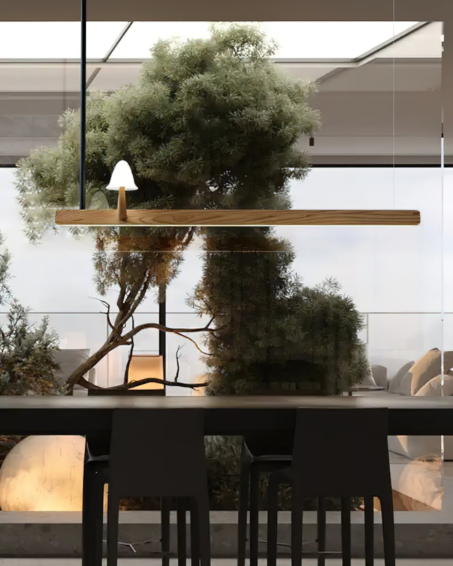 Mushroom Beam Chandelier - Lamp Outdoor