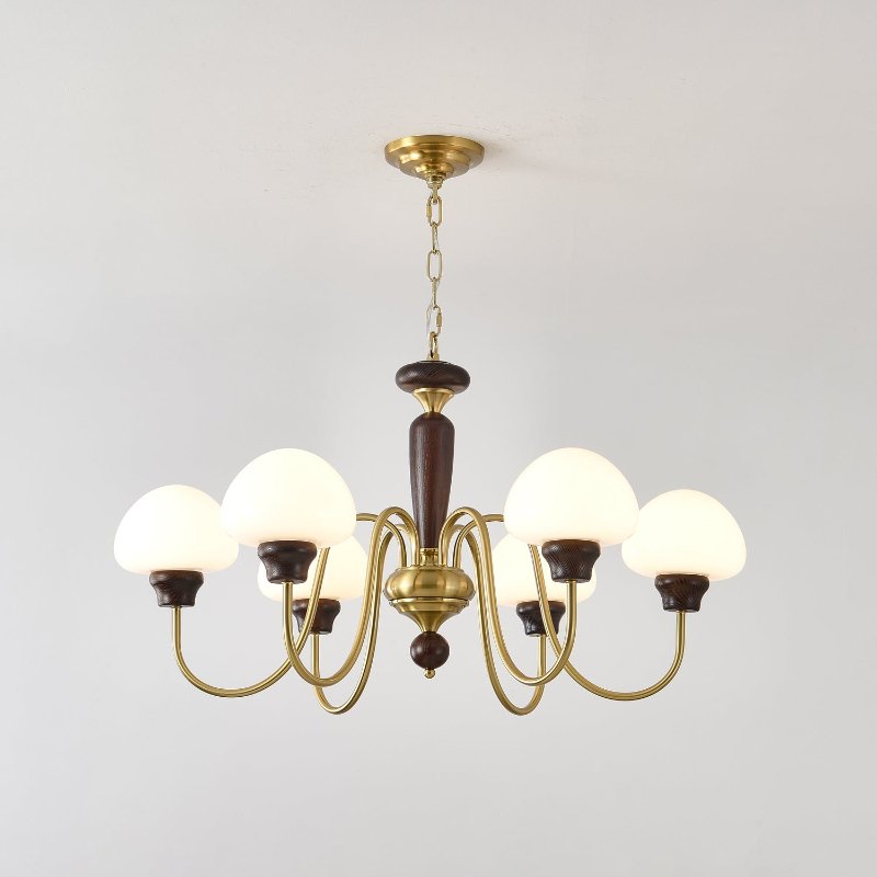 Mushroom Cap Chandelier - Lamp Outdoor