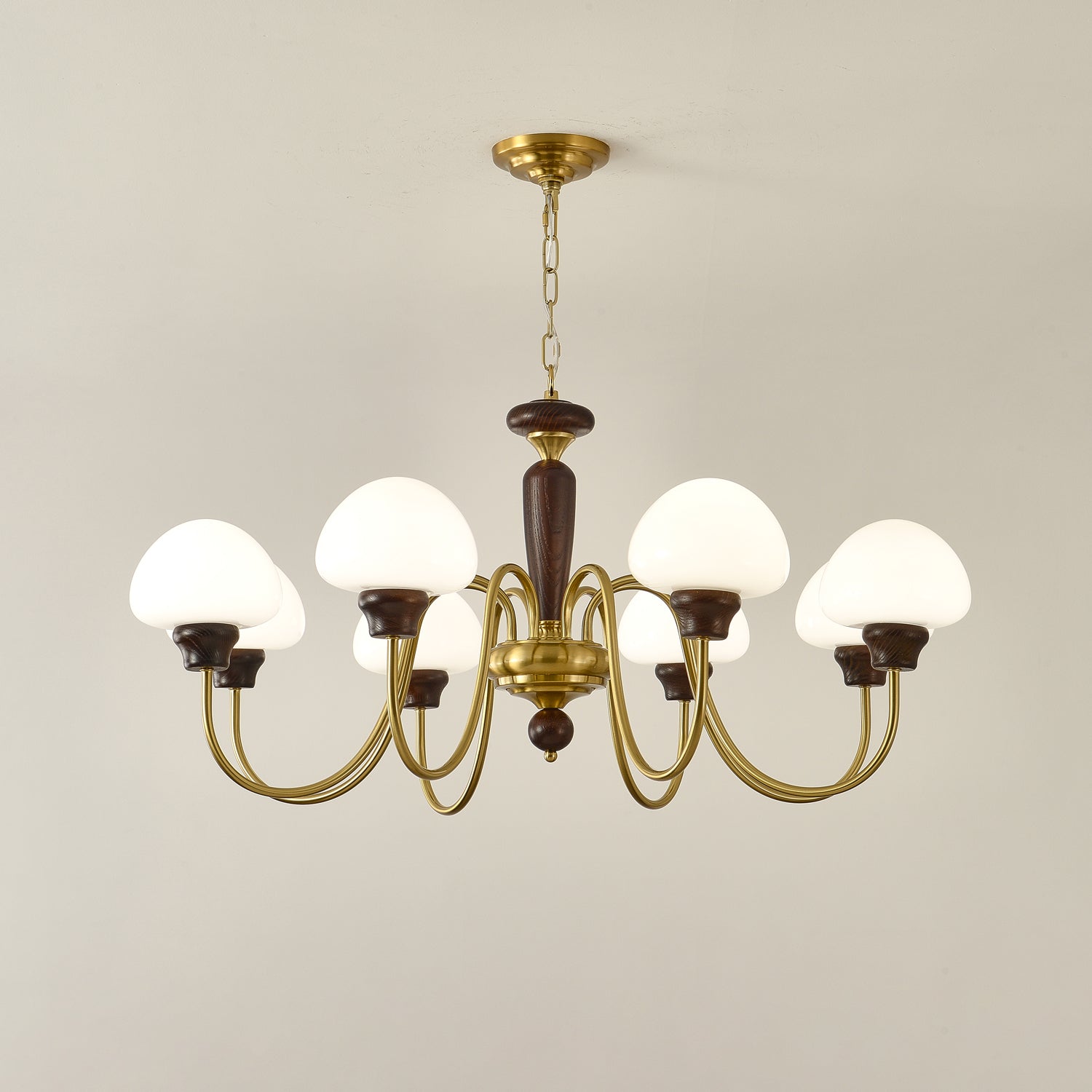 Mushroom Cap Chandelier - Lamp Outdoor