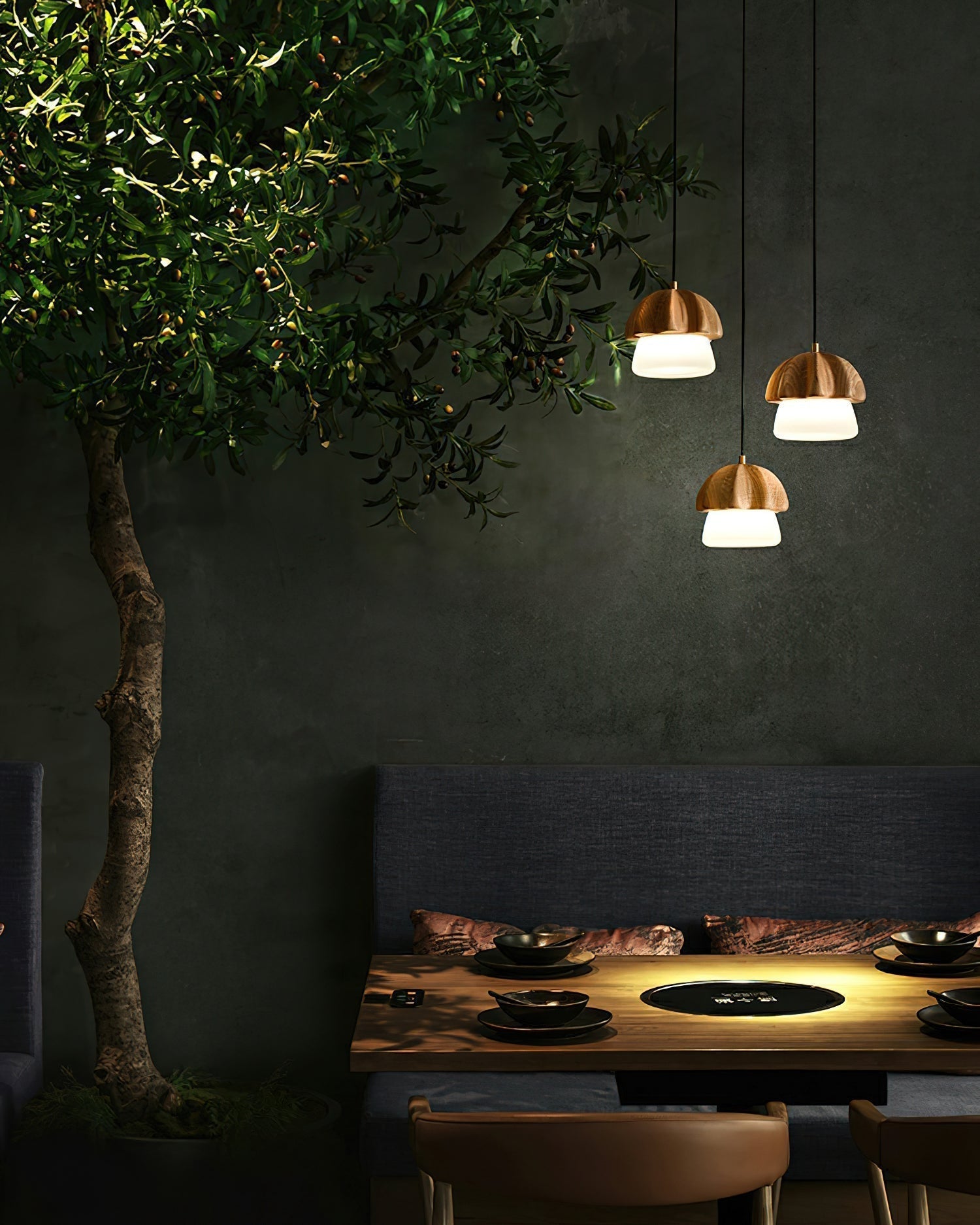 Mushroom Cluster Chandelier - Lamp Outdoor