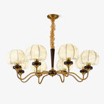 Orchid Vintage Fabric Chandelier - Lamp Outdoor