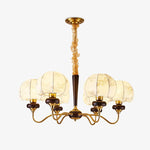 Orchid Vintage Fabric Chandelier - Lamp Outdoor