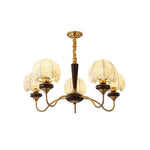 Orchid Vintage Fabric Chandelier - Lamp Outdoor