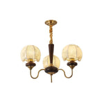 Orchid Vintage Fabric Chandelier - Lamp Outdoor