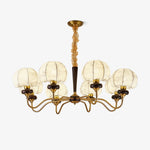 Orchid Vintage Fabric Chandelier - Lamp Outdoor