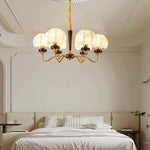 Orchid Vintage Fabric Chandelier - Lamp Outdoor