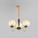 Orchid Vintage Fabric Chandelier - Lamp Outdoor